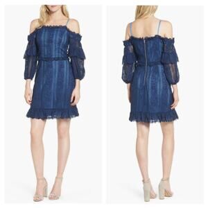Parker Irma Lace Off the Shoulder Dress size 4